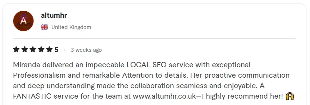 Local seo freelancer
