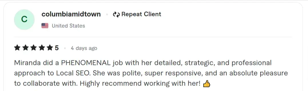 Local seo freelancer