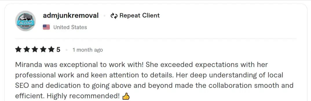 Local seo freelancer